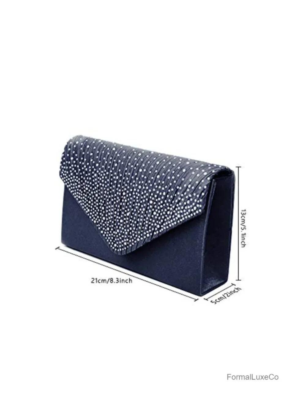 Evening Bridal Clutch Handbag Satin Crossbody Bag Party
